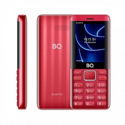 Телефон BQ 2453 Quattro Red (красный)
