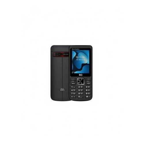 Телефон BQ 2455 Boom Quattro Black (черный) 1