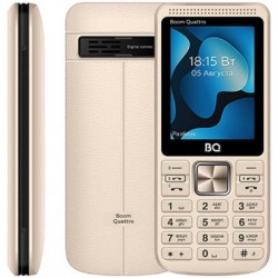 Телефон BQ 2455 Boom Quattro Gold (золотой)