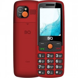 Телефон BQ 2459 Care Red (красный)