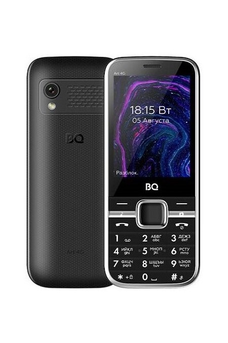 Телефон BQ 2800L Art 4G Black (черный) 