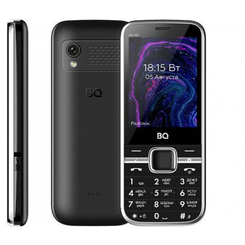 Телефон BQ 2800L Art 4G Black (черный) 3