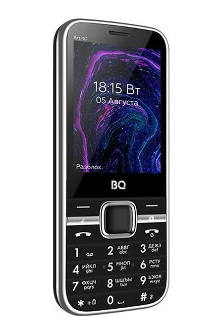Телефон BQ 2800L Art 4G Black (черный) 4