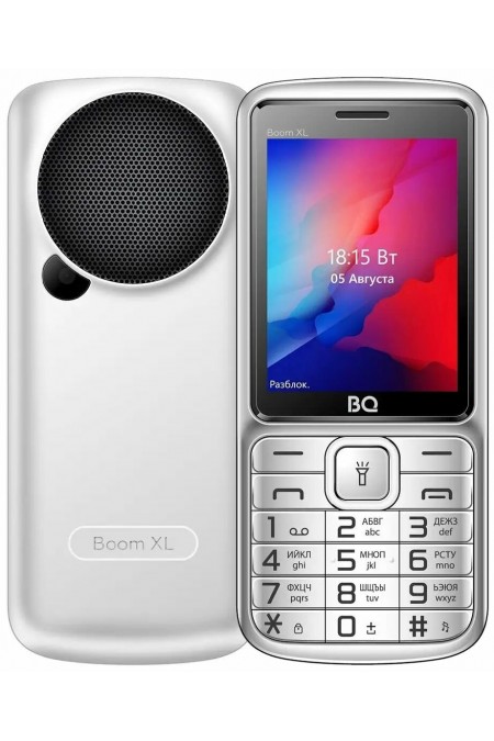 Телефон BQ 2810 BOOM XL Silver (серебристый) 