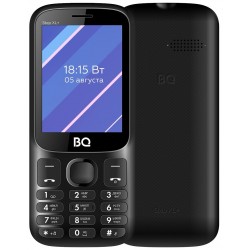 Телефон BQ 2820 Step XL+ Black (черный)