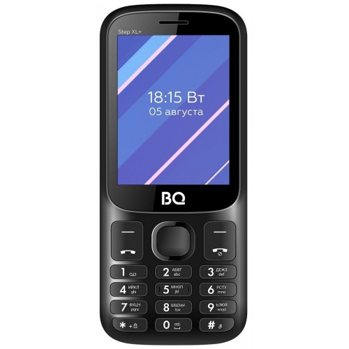 Телефон BQ 2820 Step XL+ Black (черный) 1