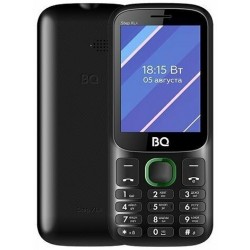Телефон BQ 2820 Step XL+ Black/Green (черный/зеленый)