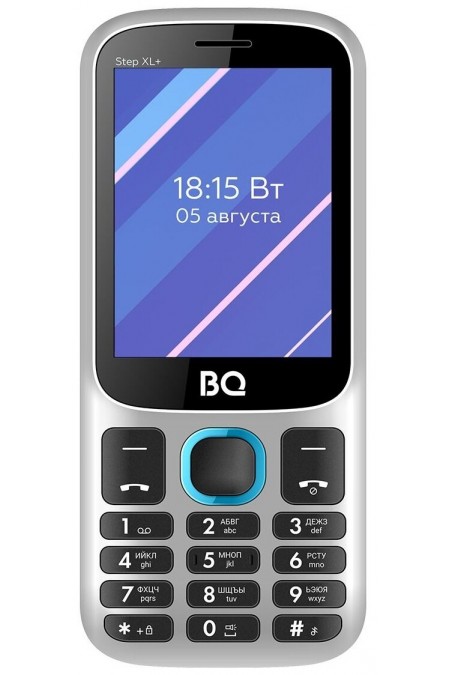 Телефон BQ 2820 Step XL+ White/Blue (белый/синий) 1