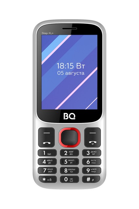 Телефон BQ 2820 Step XL+ White/Red (белый/красный) 2