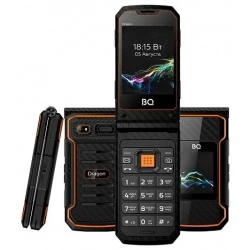 Телефон BQ 2822 Dragon Black/Orange (черный/оранжевый)