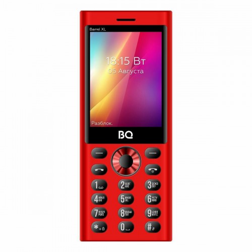 Телефон BQ 2832 Barrel XL Red/Black (красный/черный) 3