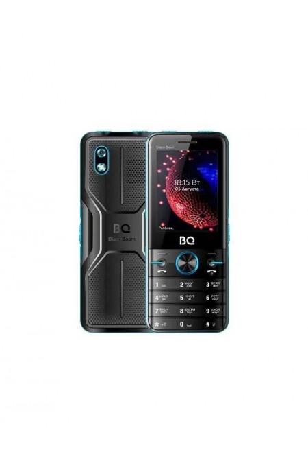 Телефон BQ 2842 Disco Boom Black/Blue (черный/синий) 