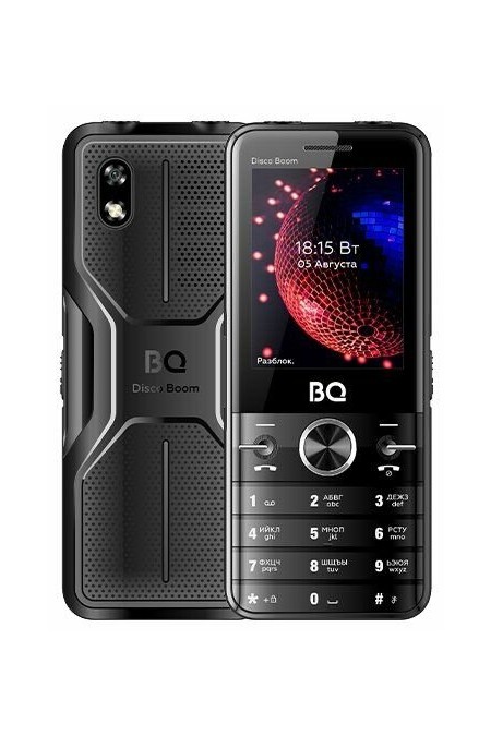 Телефон BQ 2842 Disco Boom Black (черный) 