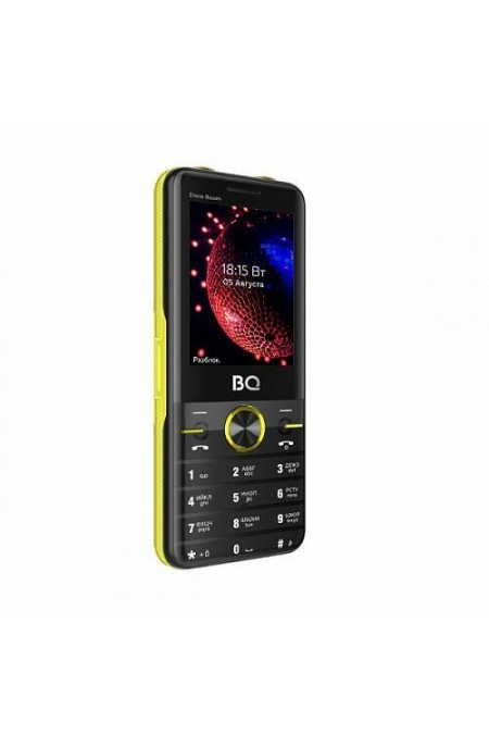 Телефон BQ 2842 Disco Boom Black/Yellow (черный/желтый) 2
