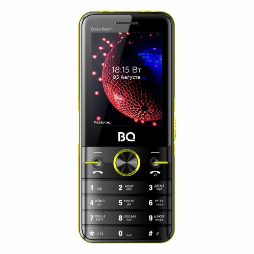 Телефон BQ 2842 Disco Boom Black/Yellow (черный/желтый) 8