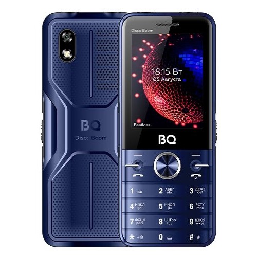 Телефон BQ 2842 Disco Boom Blue/Black (синий/черный) 