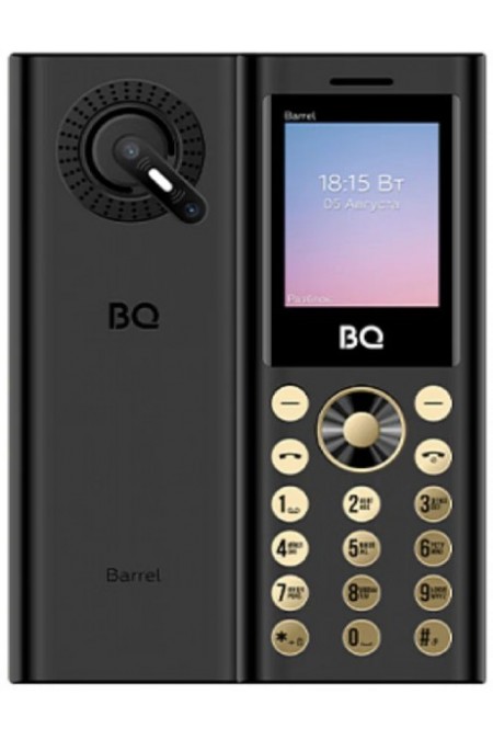 Телефон BQ 3598 Barrel XXL Black/Gold (черный/золотой) 1