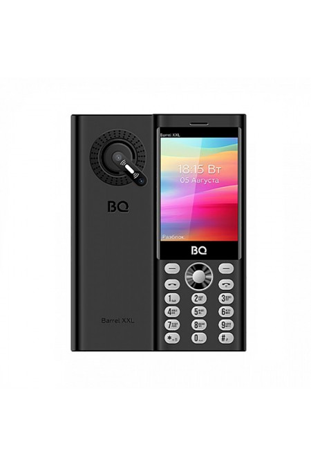 Телефон BQ 3598 Barrel XXL Black/Silver (черный/серебристый) 1