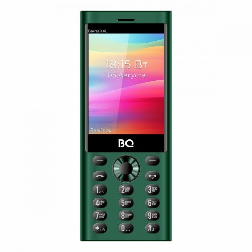 Телефон BQ 3598 Barrel XXL Green/Black (зеленый/черный) 2