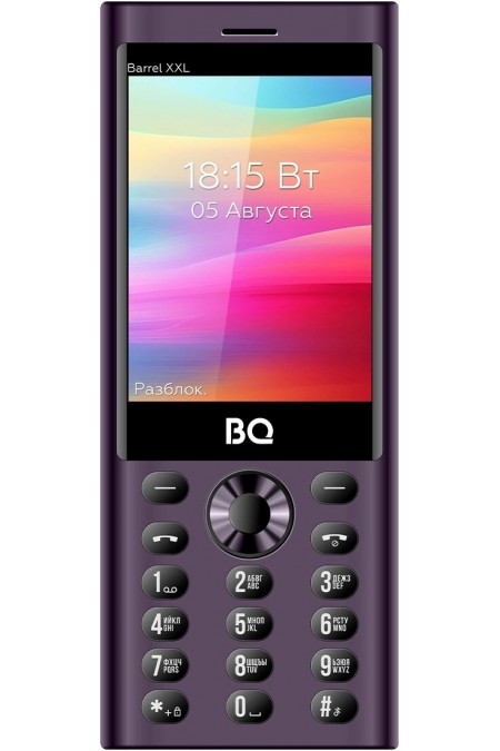 Телефон BQ 3598 Barrel XXL Purple/Black (фиолетовый) 2