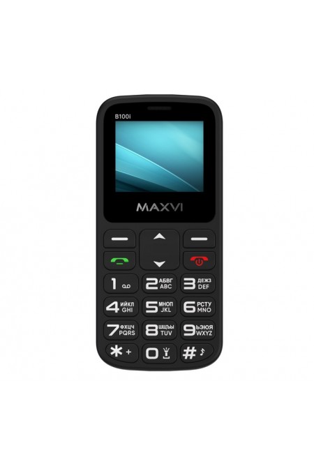 Телефон MAXVI B100i Black (черный) 1