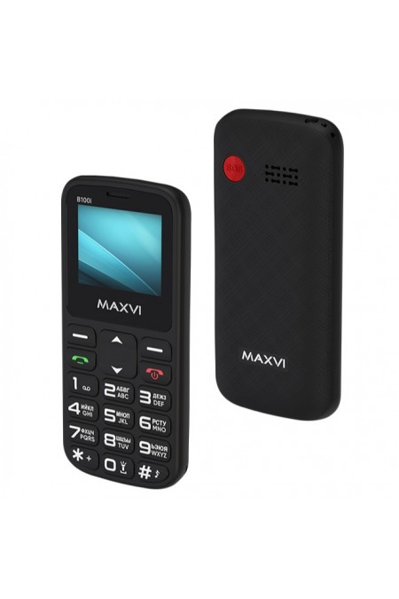 Телефон MAXVI B100i Black (черный) 