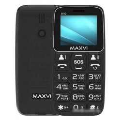 Телефон MAXVI B110 Black (черный)