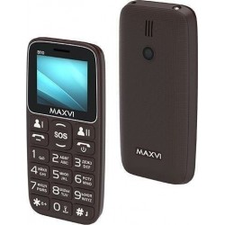 Телефон MAXVI B110 Brown (коричневый)