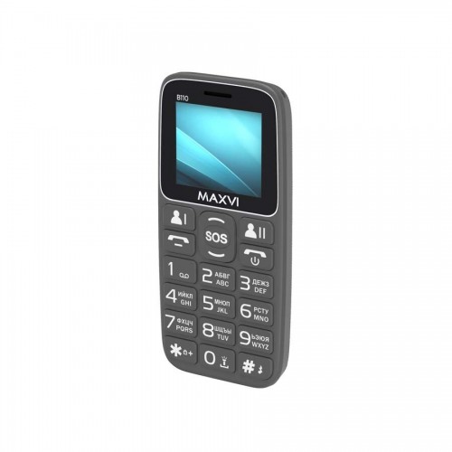 Телефон MAXVI B110 Grey (серый) 