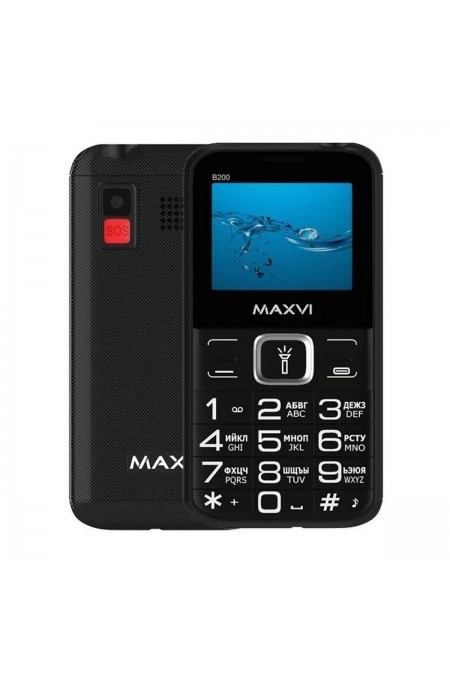 Телефон MAXVI B200 Black (черный) 