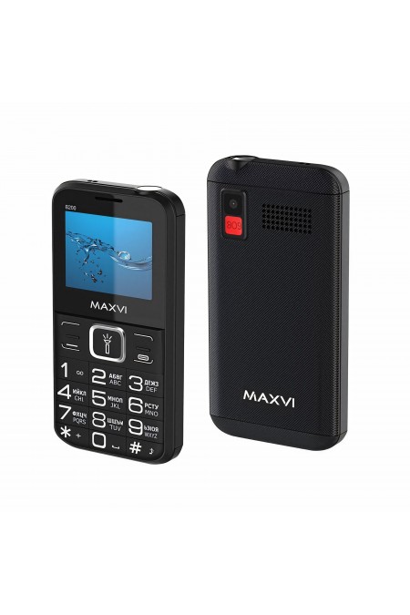 Телефон MAXVI B200 Black (черный) 1