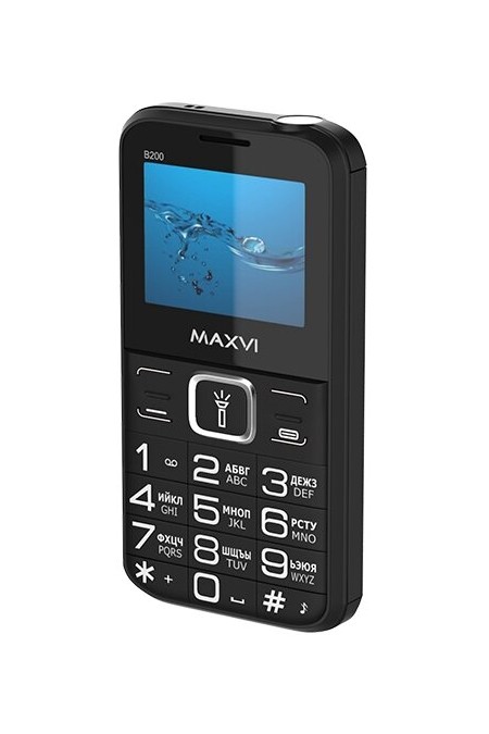 Телефон MAXVI B200 Black (черный) 3