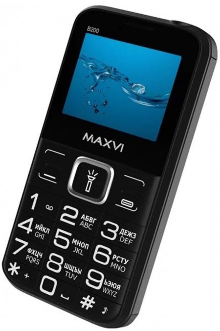 Телефон MAXVI B200 Black (черный) 5