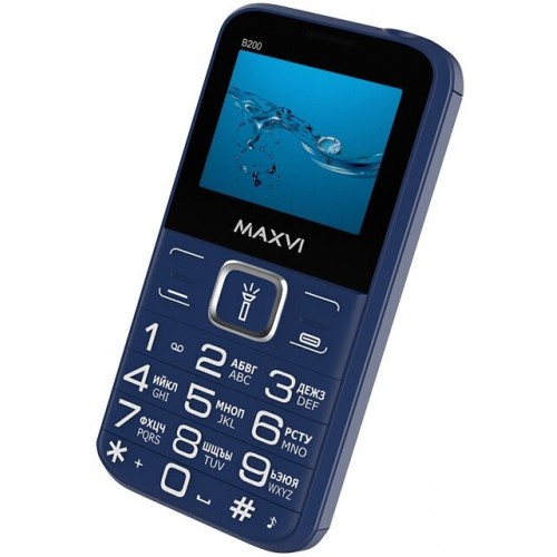 Телефон MAXVI B200 Blue (синий) 3