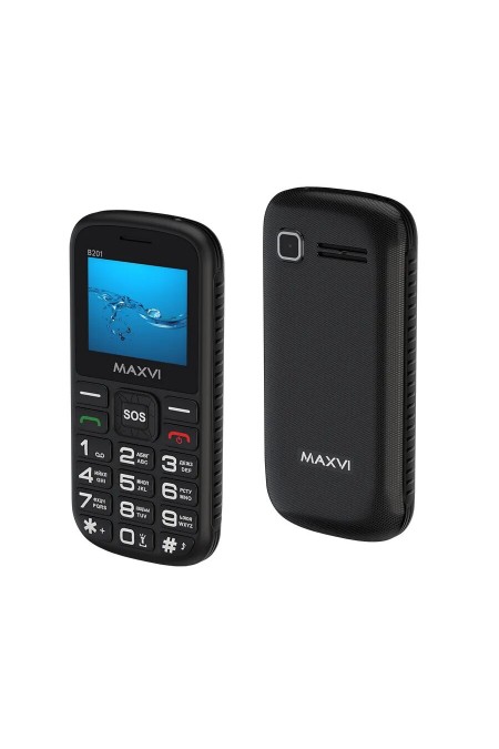 Телефон MAXVI B201 Black (черный) 