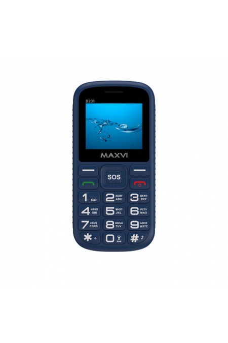 Телефон MAXVI B201 Blue (синий) 