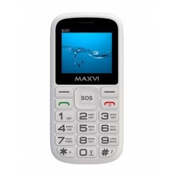 Телефон MAXVI B201 White (белый)