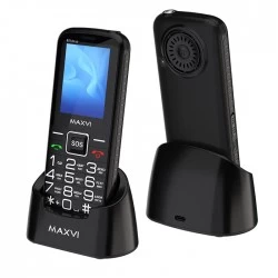 Телефон MAXVI B21ds up Black (черный)