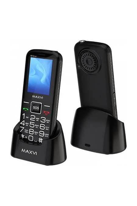 Телефон MAXVI B21ds up Black (черный) 