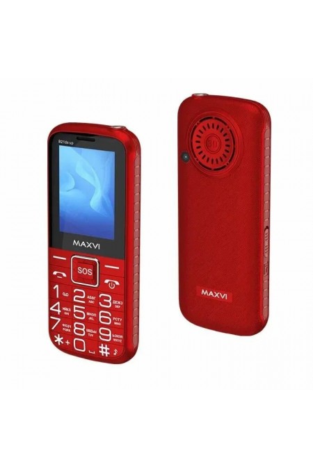 Телефон MAXVI B21ds up Red (красный) 1