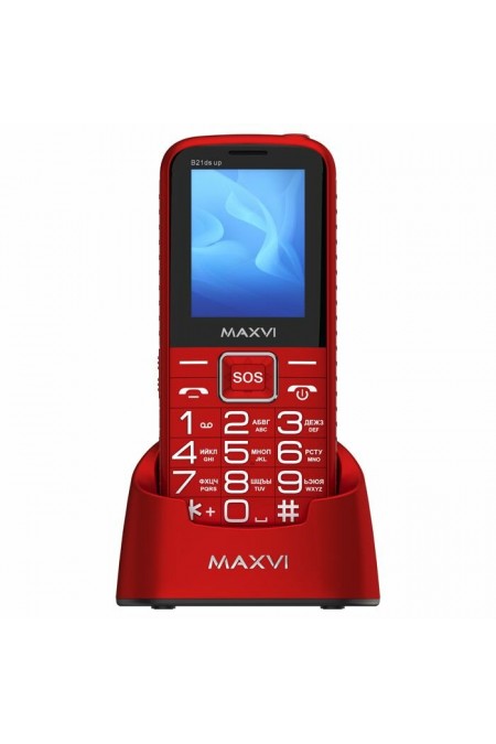 Телефон MAXVI B21ds up Red (красный) 2