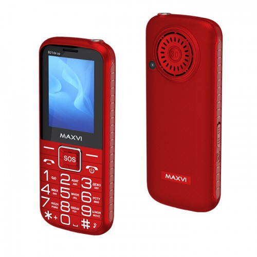 Телефон MAXVI B21ds up Red (красный) 7