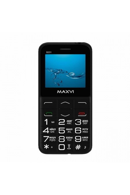 Телефон MAXVI B231 Black (черный) 1