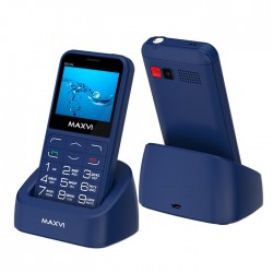 Телефон MAXVI B231ds Blue (синий)