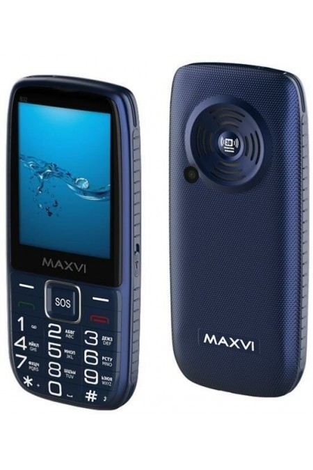 Телефон MAXVI B32 Blue (синий) 