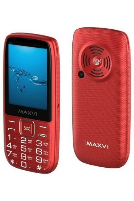 Телефон MAXVI B32 Red (красный) 