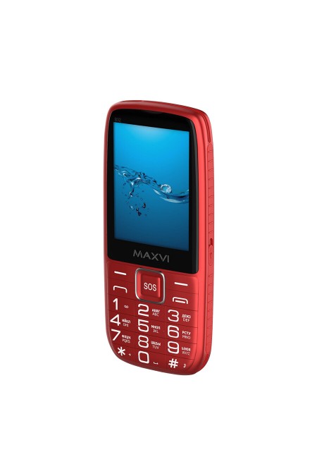 Телефон MAXVI B32 Red (красный) 1