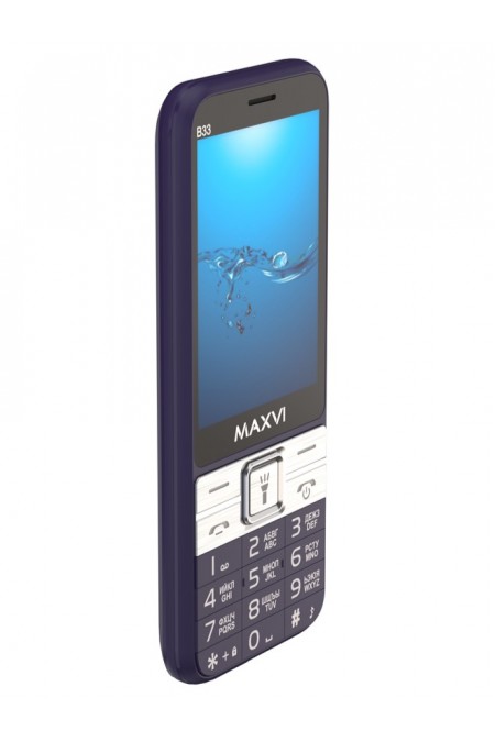 Телефон MAXVI B33 Purple (фиолетовый) 4