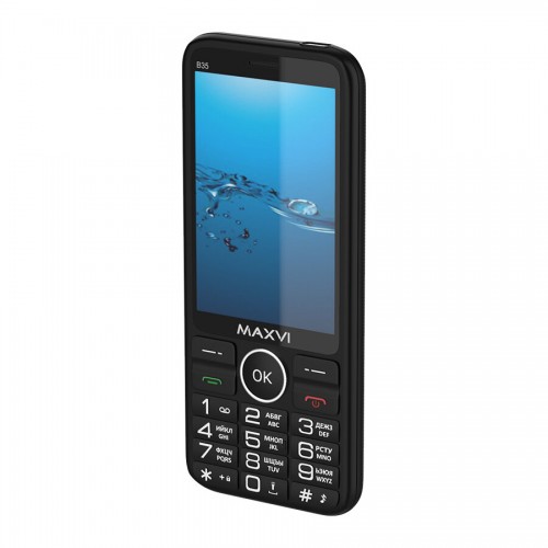 Телефон MAXVI B35 Black (черный) 