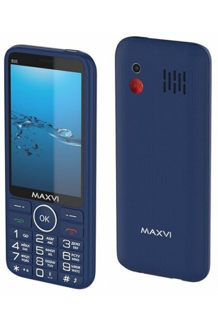 Телефон MAXVI B35 Blue (синий) 